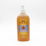Bienenprodukte Shop API Honig-Flüssigseife mit Orangenöl in einer 250 ml Spenderflasche für sanfte Handreinigung