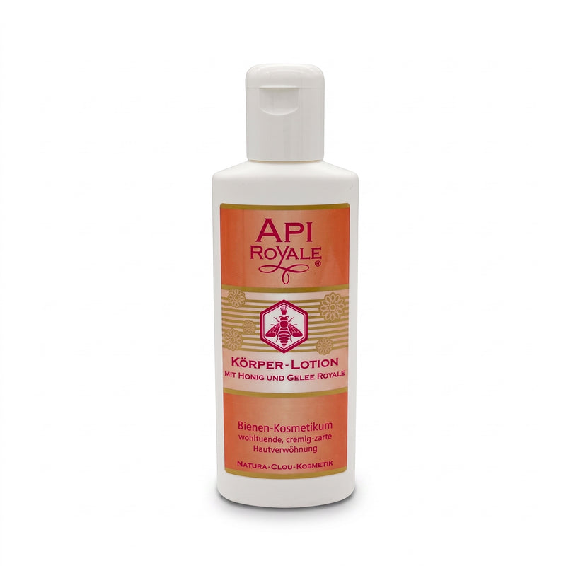 Bienenprodukte Shop API-ROYALE Körperlotion mit Honig und Gelée Royale in einer 150 ml Flasche für trockene Haut