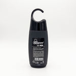 Bienenprodukte Shop ApiSupreme Men Duschgel mit Honig in schwarzer Flasche mit praktischem Hängeverschluss