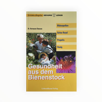 Bienenprodukte Shop Buch Gesundheit aus dem Bienenstock von Dr. Hermann Ehmann über Heilkraft von Bienenprodukten