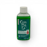 Bienenprodukte Shop GÜN-DO-LA Kräuteröl-Tonikum in einer 75 ml Flasche mit grüner Flüssigkeit und weißem Verschluss